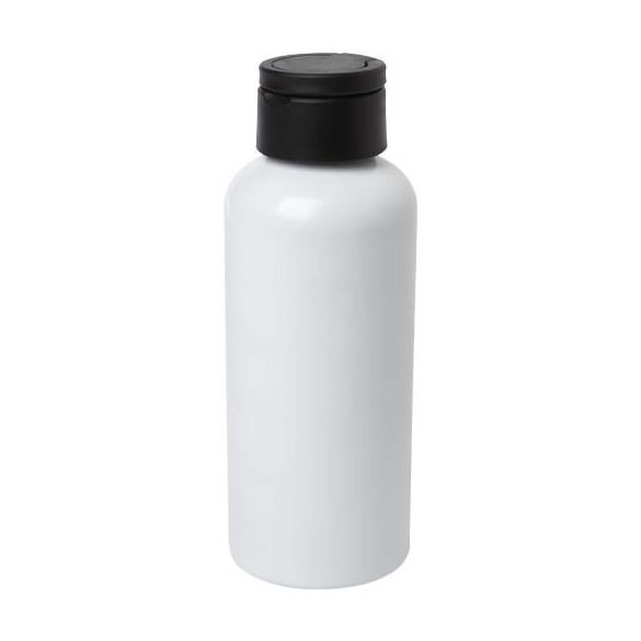 Trinity 600 ml RCS certified recycled aluminium water bottle with RPET lid