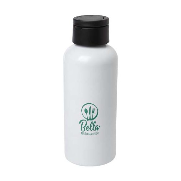 Trinity 600 ml RCS certified recycled aluminium water bottle with RPET lid