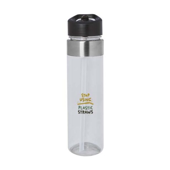 Dylan 650 ml Tritan water bottle with flip spout lid