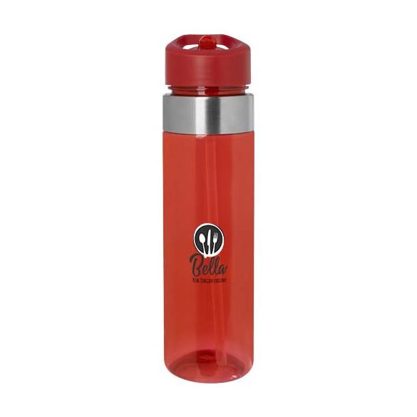 Dylan 650 ml Tritan water bottle with flip spout lid