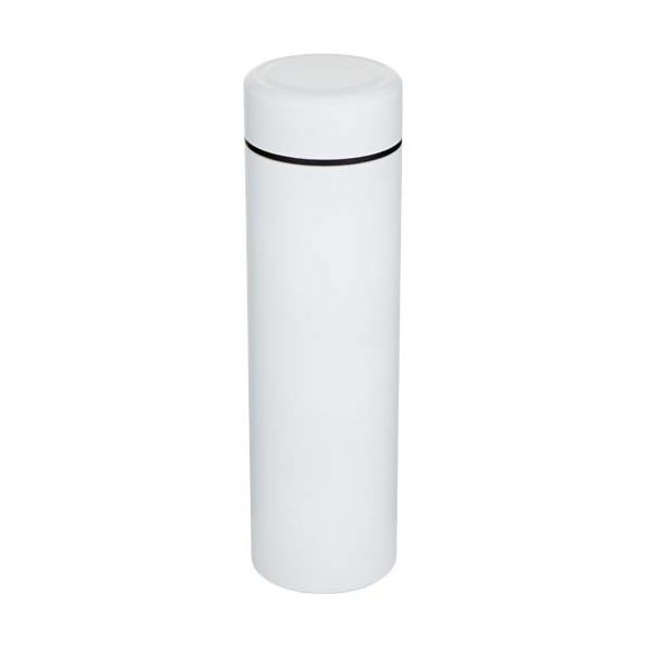 Taylor 450 ml double wall stainless steel flask with tea strainer