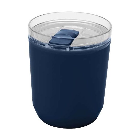 Hudson 180 ml recycled plastic double-wall tumbler