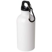   Oregon 400 ml RCS certified single wall stainless steel water bottle with carabiner