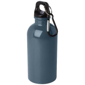 Oregon 400 ml RCS certified single wall stainless steel water bottle with carabiner
