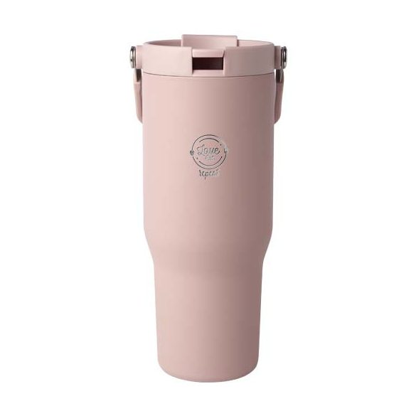 Bronx 900 ml RCS recycled stainless steel copper vacuum insulated tumbler with dual function lid