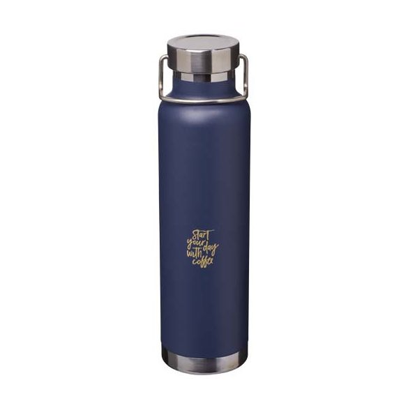 Thor 650 ml RCS recycled stainless steel copper vacuum insulated water bottle 