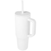   Brady 900 ml RCS certified insulated tumbler with silicone straw