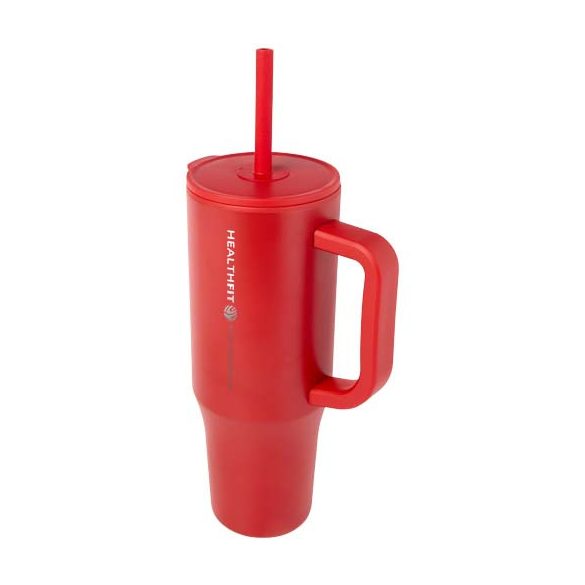 Brady 900 ml RCS certified insulated tumbler with silicone straw