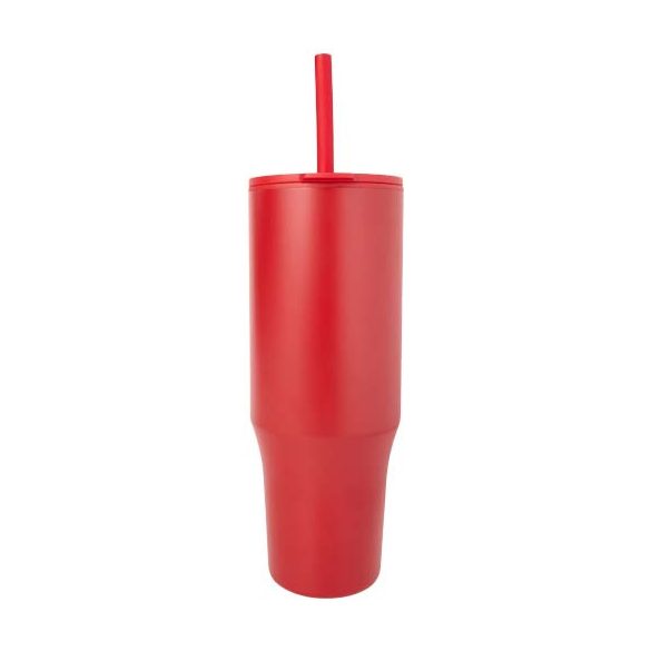 Brady 900 ml RCS certified insulated tumbler with silicone straw