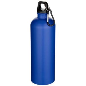 Oregon 750 ml matte RCS recycled single wall stainless steel water bottle with carabiner