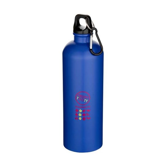Oregon 750 ml matte RCS recycled single wall stainless steel water bottle with carabiner