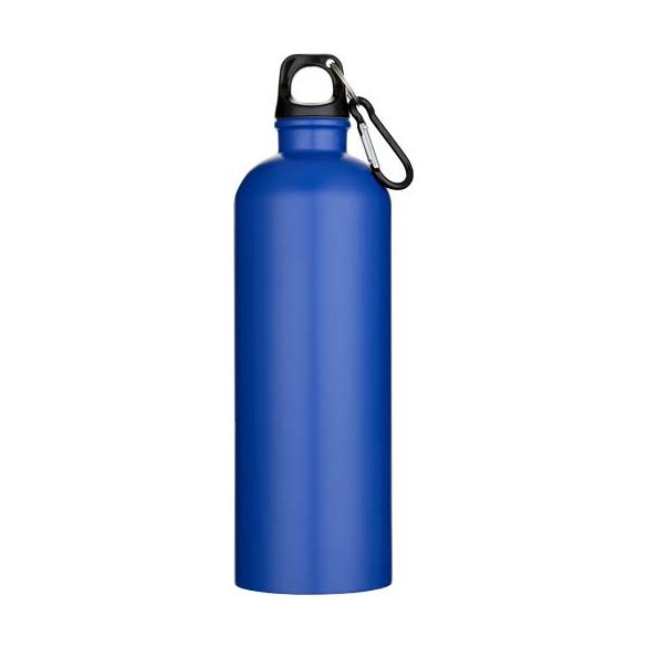 Oregon 750 ml matte RCS recycled single wall stainless steel water bottle with carabiner