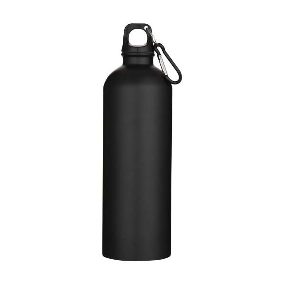 Oregon 750 ml matte RCS recycled single wall stainless steel water bottle with carabiner