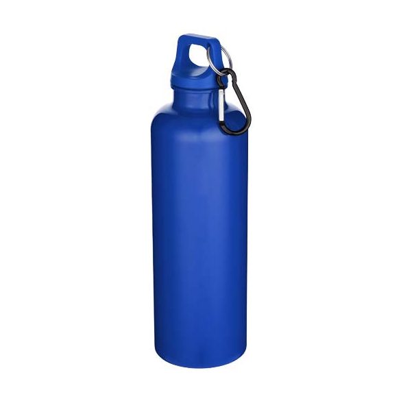 Oregon 750 ml solid colour RCS recycled plastic water bottle with carabiner  