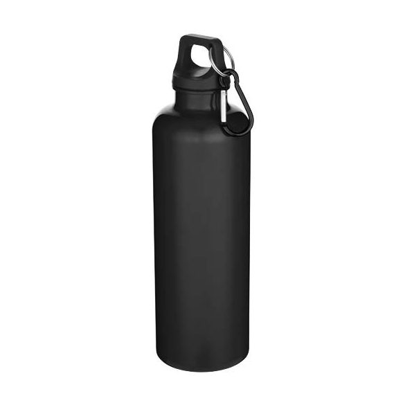 Oregon 750 ml solid colour RCS recycled plastic water bottle with carabiner  