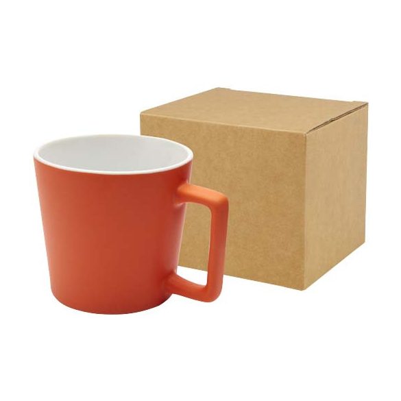 Cali 370 ml ceramic mug with matt finish