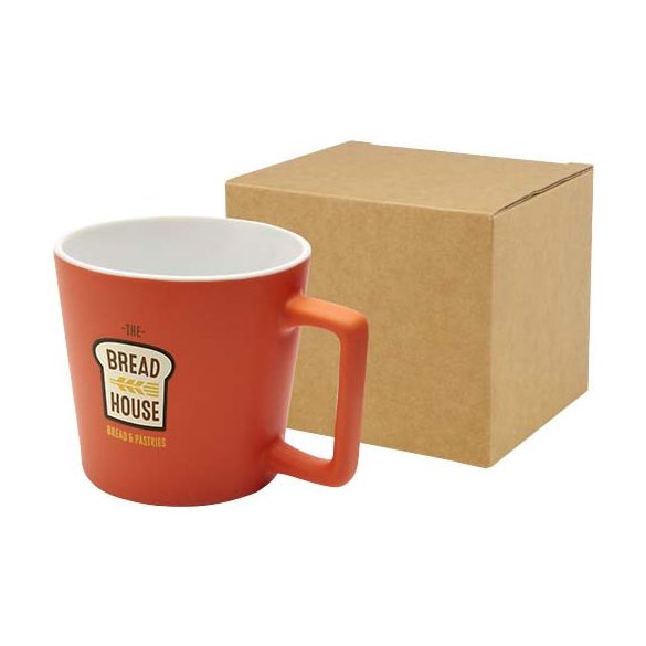 Cali 370 ml ceramic mug with matt finish