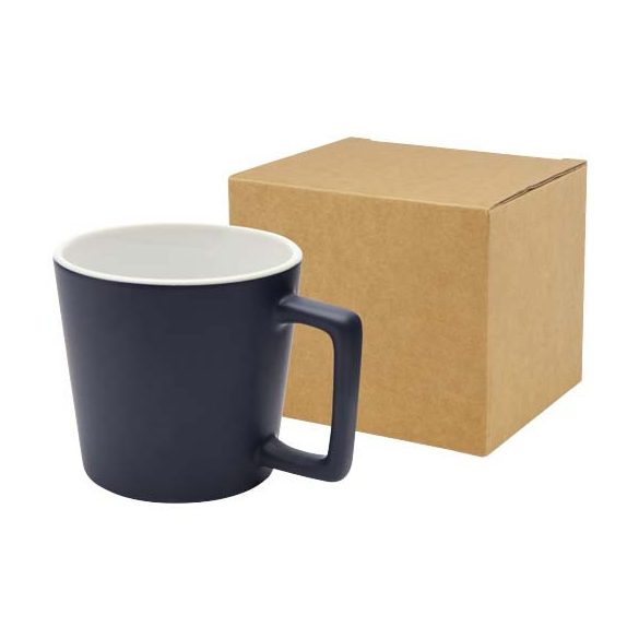 Cali 370 ml ceramic mug with matt finish