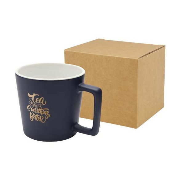 Cali 370 ml ceramic mug with matt finish