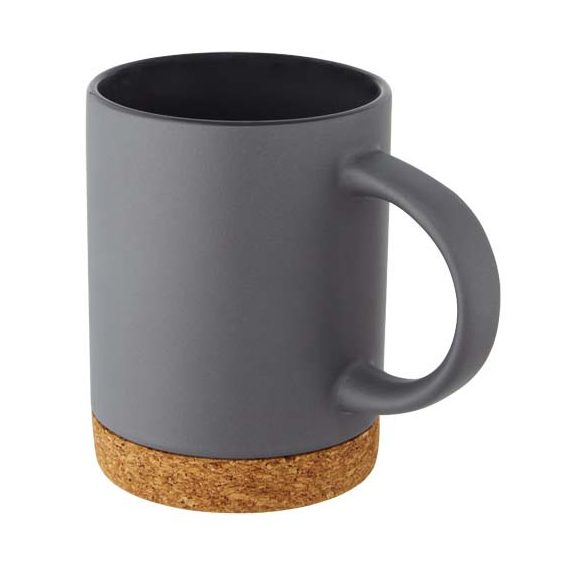 Neiva 425 ml ceramic mug with cork base