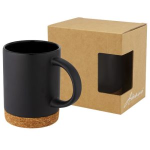 Neiva 425 ml ceramic mug with cork base