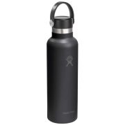 Hydro Flask Standard Mouth 621 ml insulated stainless steel water bottle with straw cap Hydro Flask Standard Mouth 621 ml insulated stainless steel water bottle with straw cap