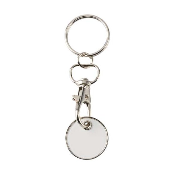 Rory keyring with trolley coin