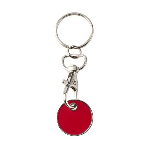 Rory keyring with trolley coin