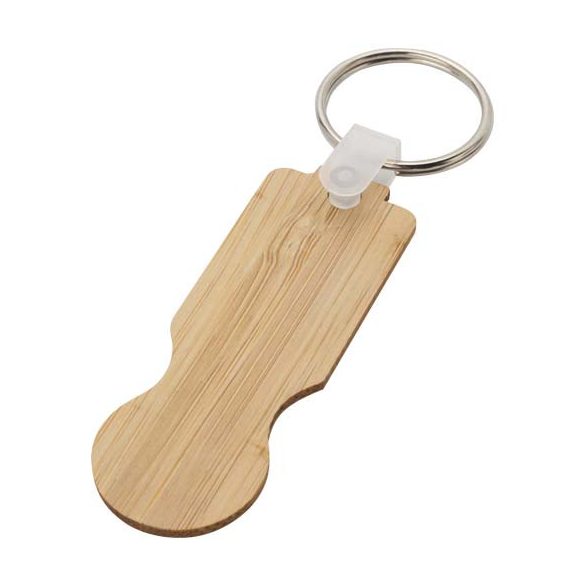 Ronan bamboo trolley keychain