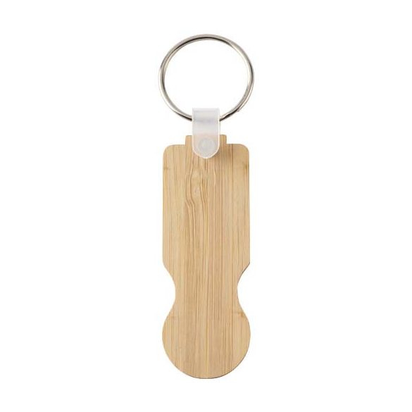 Ronan bamboo trolley keychain