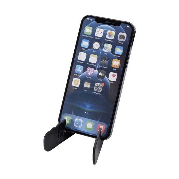 Buna recycled plastic foldable tablet and phone stand