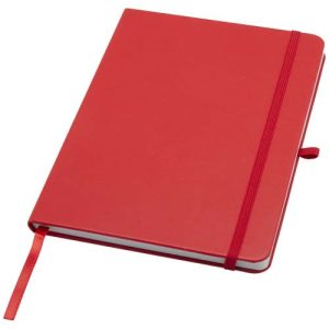 Teak A5 recycled hard cover notebook with lined pages