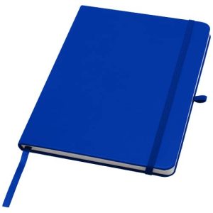 Teak A5 recycled hard cover notebook with lined pages