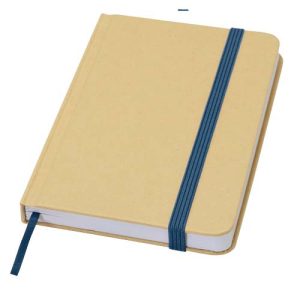 Reed A6 recycled hard cover notebook with plain pages