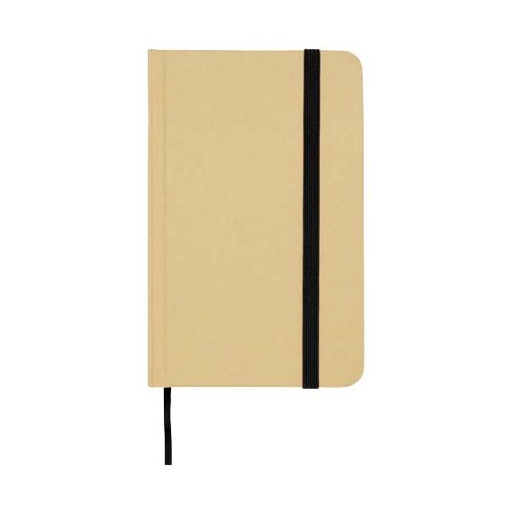 Reed A6 recycled hard cover notebook with plain pages