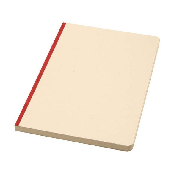 Liliana A5 sugarcane and RPET soft cover notebook