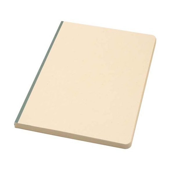 Liliana A5 sugarcane and RPET soft cover notebook
