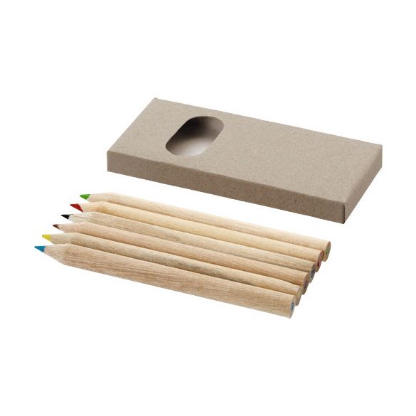 Ayola 6-piece coloured pencil set