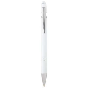 Kish ballpoint pen with silver finish (black ink)