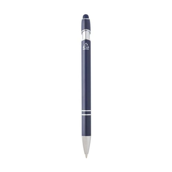 Kish ballpoint pen with silver finish (black ink)