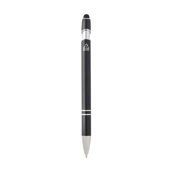 Kish ballpoint pen with silver finish (black ink)