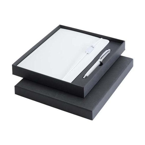Legato Elegance A5 hard cover notebook and rollerball pen set