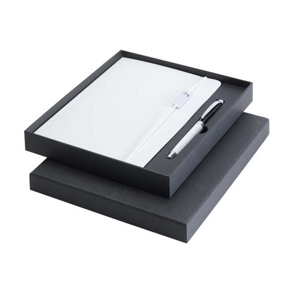 Legato Elegance A5 hard cover notebook and rollerball pen set
