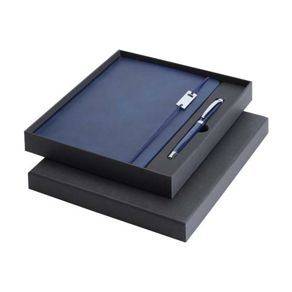 Legato Elegance A5 hard cover notebook and rollerball pen set
