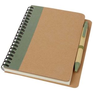 Priestly recycled notebook with pen