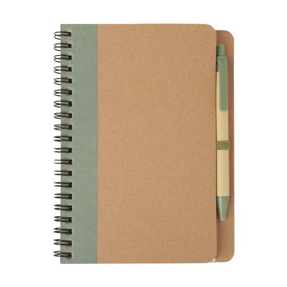 Priestly recycled notebook with pen