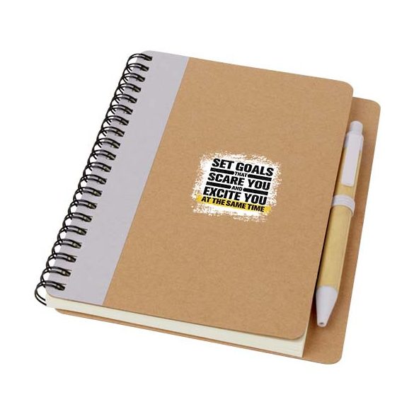 Priestly recycled notebook with pen