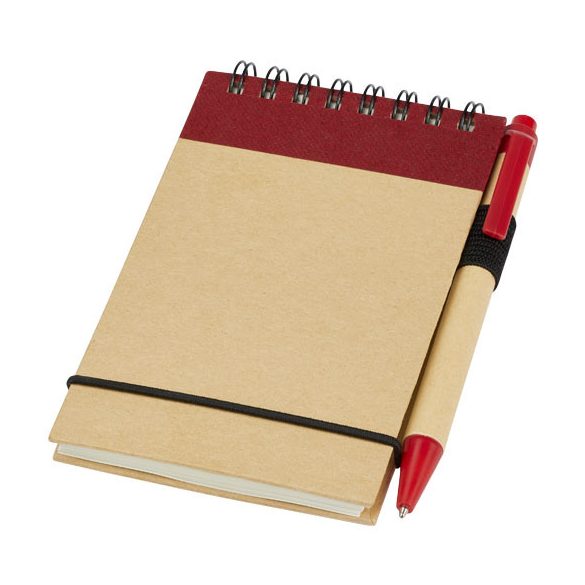 Zuse A7 recycled jotter notepad with pen