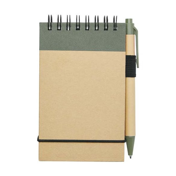 Zuse A7 recycled jotter notepad with pen