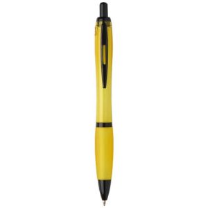 Nash recycled plastic ballpoint pen with black trims (black ink)